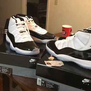Concord 11s Size 13 2 pair